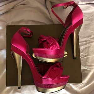 Bebe Ava Heels Size 8 Worn Twice
